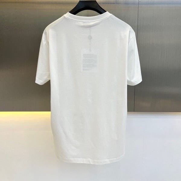 定番モンクレール レプリカ ロゴ コットン クルーネック Tシャツ 2色 moy41504